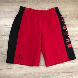 Air Jordan red shorts